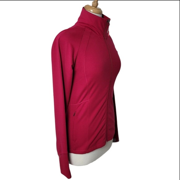ELLEN TRACY ACTIVE Jacket Zip Up Athletic - Picture 3 of 10